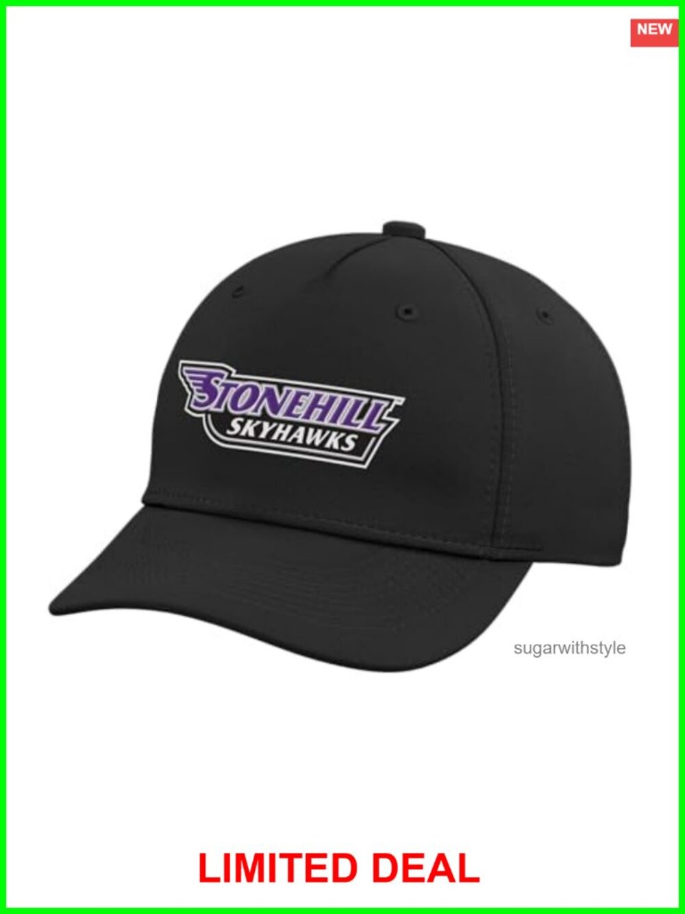 Stonehill College Skyhawks Baseball Hat Adjustable One Size Fits Most